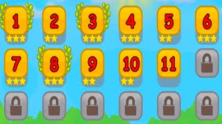 Red Ball 3 | Level 1 - Level 10 | Gameplay Walktrough screenshot 2