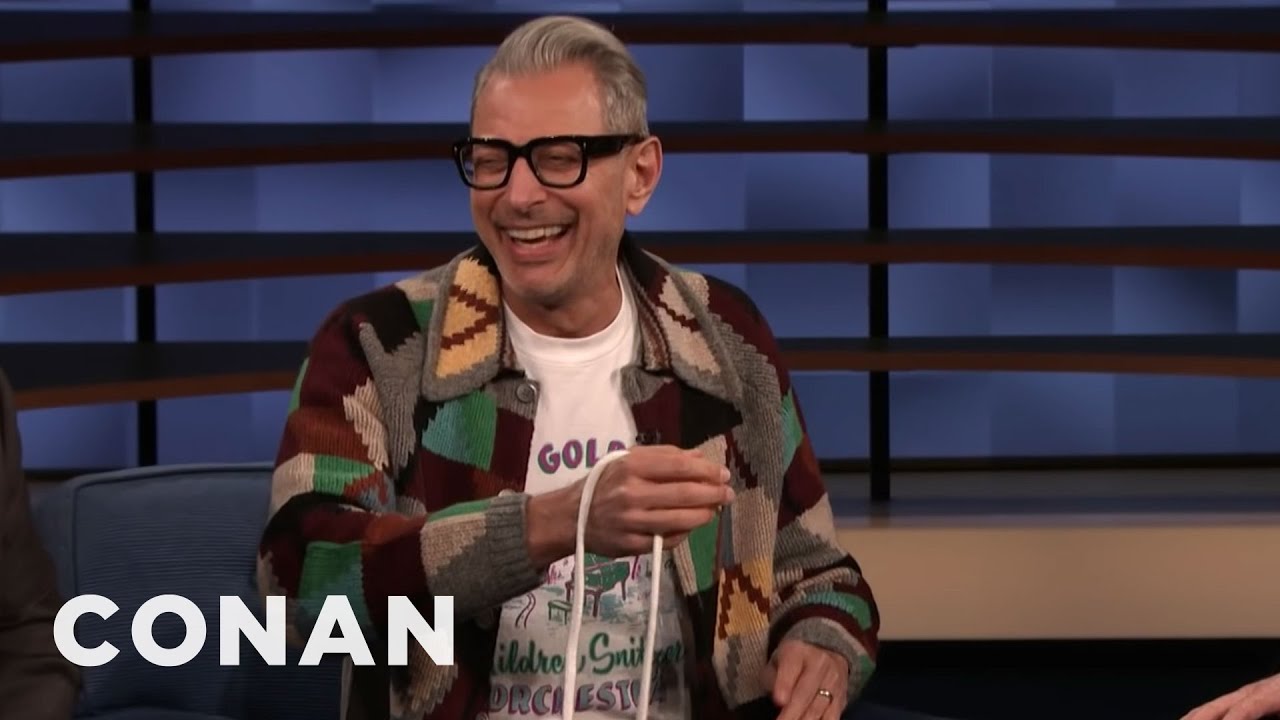 Jeff Goldblum Does Rope Magic Tricks - CONAN on TBS