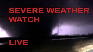 LIVE Oklahoma Tornado Watch May 5, 2022