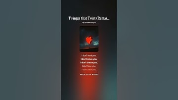 Twinges that twist  - official music video ￼￼