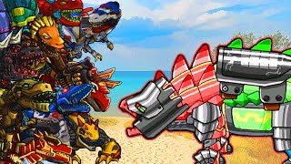 Knight Ankylo Iron Guardian - Lv 75 - Dino Robot Battle Arena screenshot 5