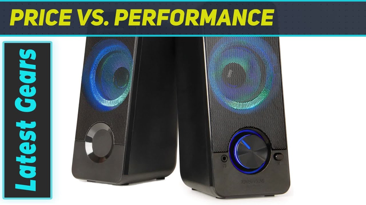 GOgroove UB3 LED Computer Speakers Review
