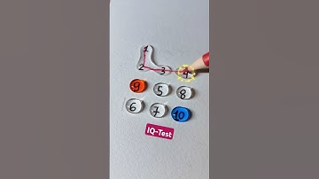 Vẽ một đường thẳng nối số trong giọt nước #drawing #line #maths #shorts