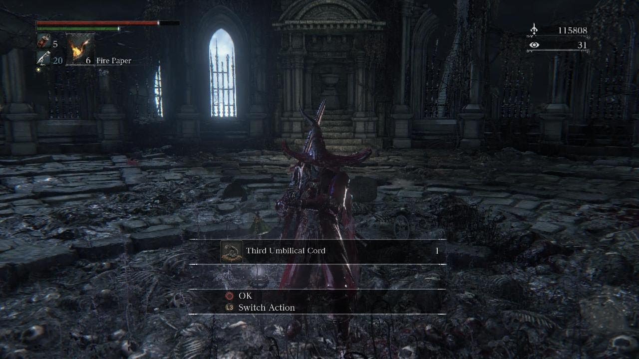 Bloodborne - Mergo's Wet Nurse Boss Fight Gameplay 4K HDR [PS5 Slim]