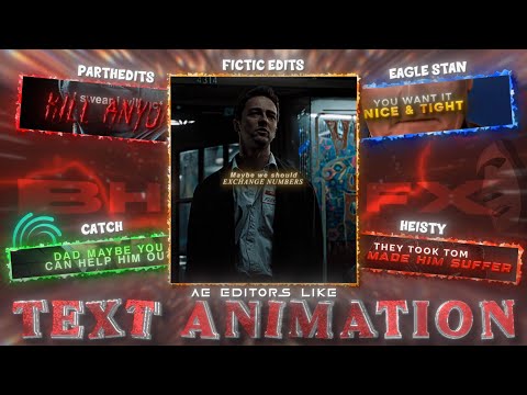 Text Animation Like AE Editors On Alight Motion (+Preset)