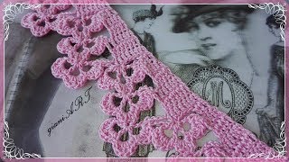 Crochet Flower Lace Tape Border