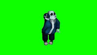 Sans Doing The Fortnite Dance Greenscreen Version 2 Aka The Full Thing Youtube