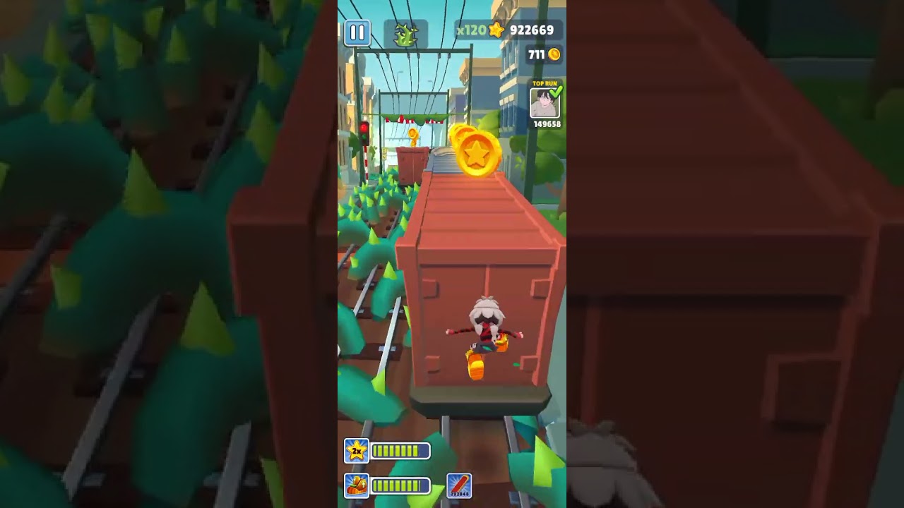SUBWAY SURF INVASÃO DAS PLANTAS VS PRANCHA VOADORA