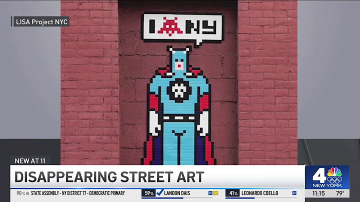 Street art mosaics stolen, disappearing from NYC streets | NBC New York