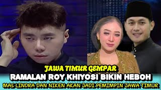 Download Lagu GEMPAR🔥ROY KIYOSHI BUAT HEBOH! MAS LINDRA DAN NIKEN AKAN JADI PASANGAN PEMIPIN JAWA TIMUR MP3 Download Lagu GEMPAR🔥ROY KIYOSHI BUAT HEBOH! MAS LINDRA DAN NIKEN AKAN JADI PASANGAN PEMIPIN JAWA TIMUR MP3