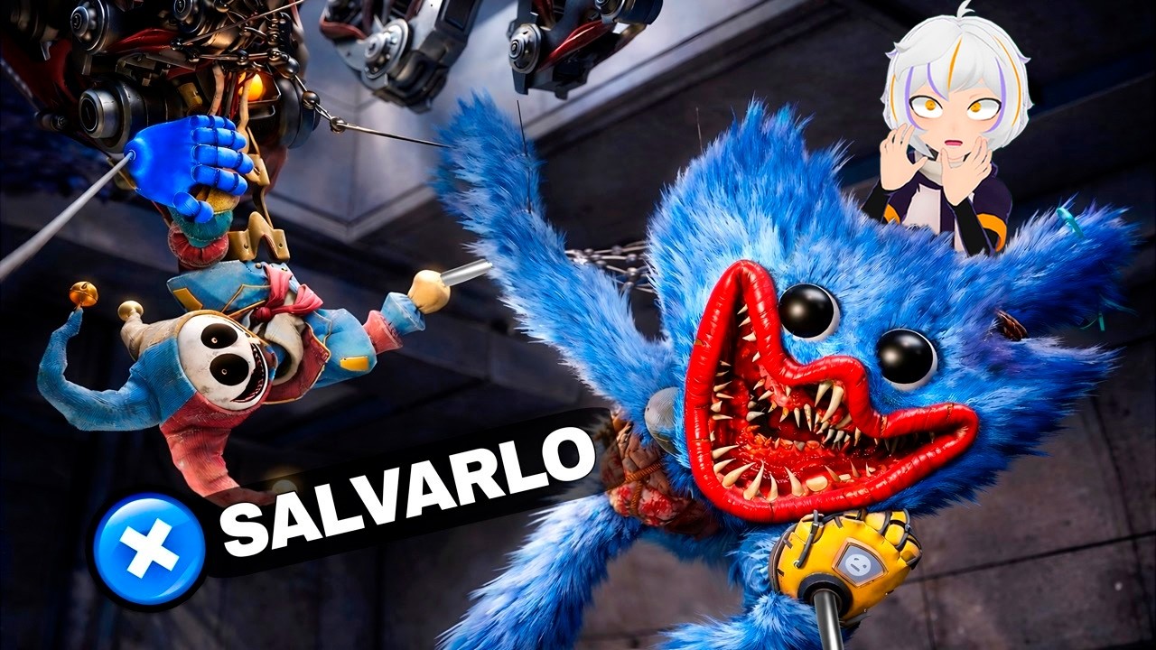 PUEDO SALVAR A HUGGY WUGGY EN POPPY PLAYTIME 5? | ChuyMine REACCIONA a Fubia