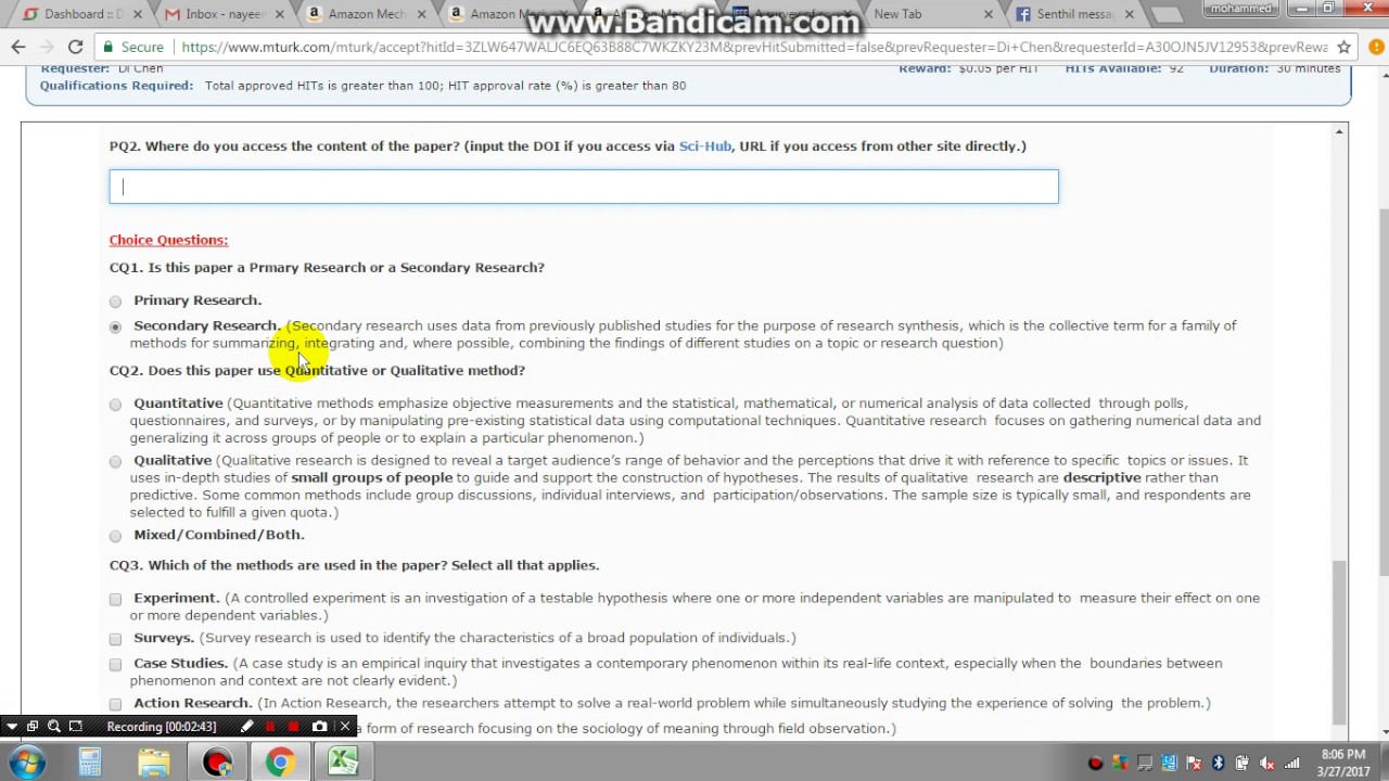 AMAZON MECHANICAL TURK TUTORIALS 51 YouTube