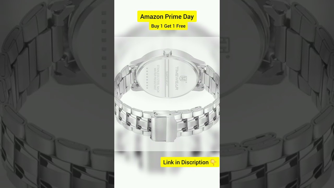 Stainless Steel Chain Watch for Men 