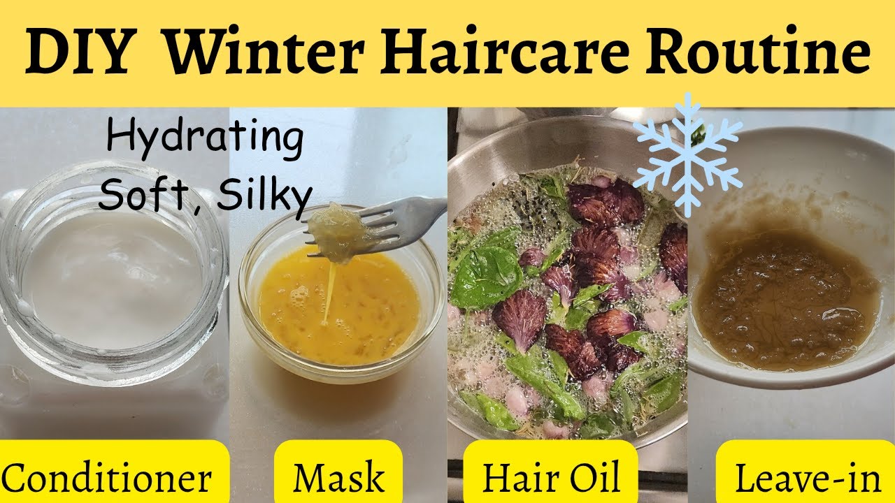 Winter Hair Care Routine|Hair Growth Oil,Mask,Conditioner,Shampoo|Get Soft,Hydrating,Silky Hair