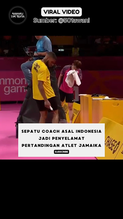 Indonesian Coach Willing to Take Off His Shoes for Jamaican Athlete‼️ #bulereaction #shorts #vira...