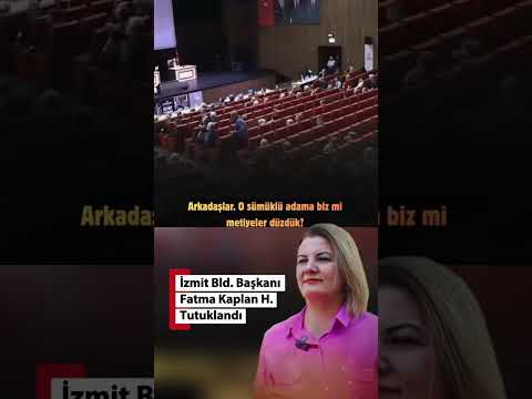 İzmit Belediye Başkanı Fatma Kaplan Hürriyet ve 19 kişi tutuklandı
