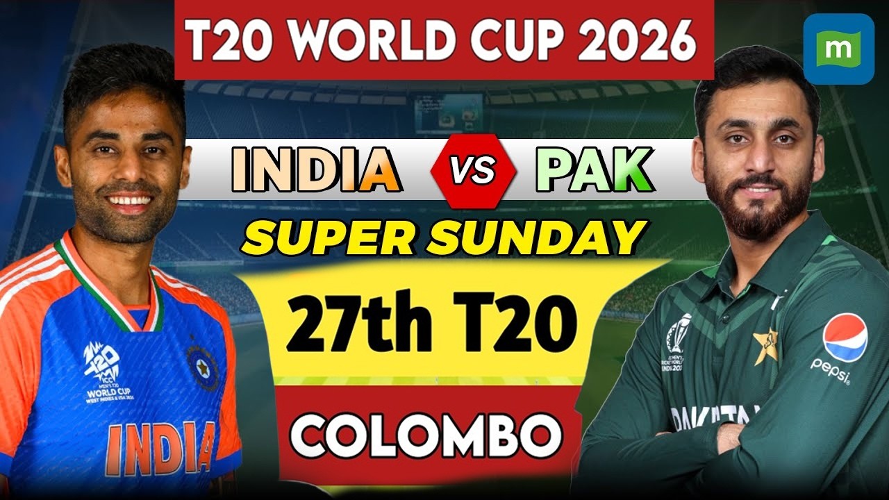 🔴IND vs PAK T20 Match Today, T20 World Cup 2026 LIVE | India beat pakistan by 10 61 Runs