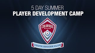 Colorado Rapids Youth Soccer Club Player Development Soccer Camp