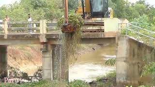 Beaver Removal Weed Planting Floating Plants and Mud in 35km Canal .#1