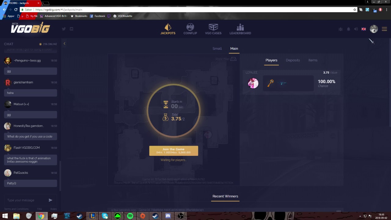 VGO GAMBLING SITE! FREE SKINS