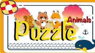 คำศัพท์ชื่อสัตว์ |Kids game | Mix Animals | Puzzle | เกมส์ปริศนารูปสัตว์ | @mesure24 screenshot 2