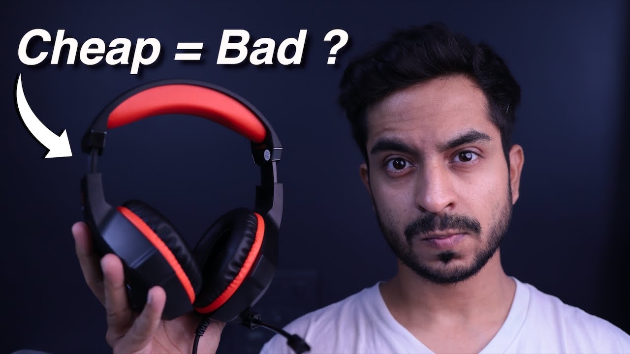 Should YOU buy CHEAP GAMING HEADPHONES ? Cosmicbyte H11 Review