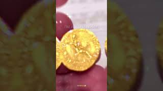 Ancient Coin From Roman Time | Roman gold coin of Tiberius