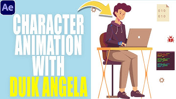 Explainer Character Animation with DUIK ANGELA | After Effects Tutorial