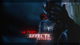 +4 popular Text animation style Tutorial on Alight Motion (+preset)