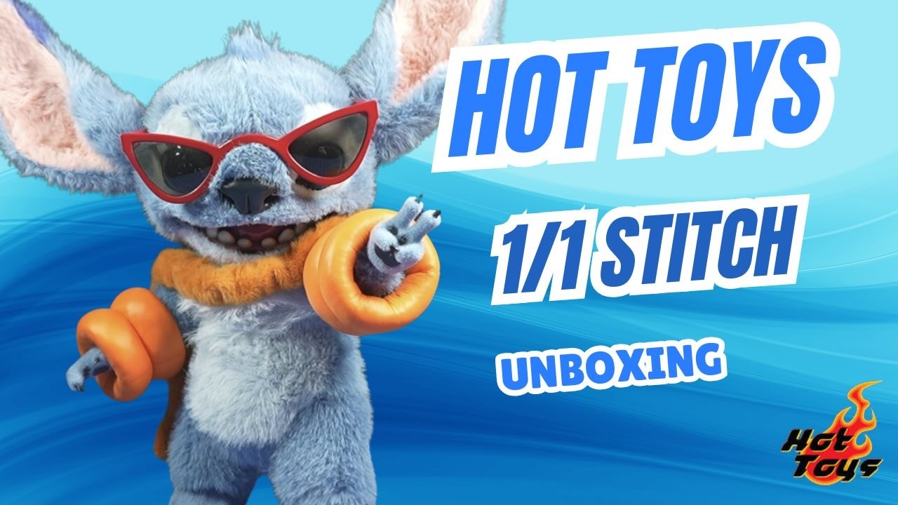 ホットトイズ　1/1 ライフサイズ　スティッチ YouTube