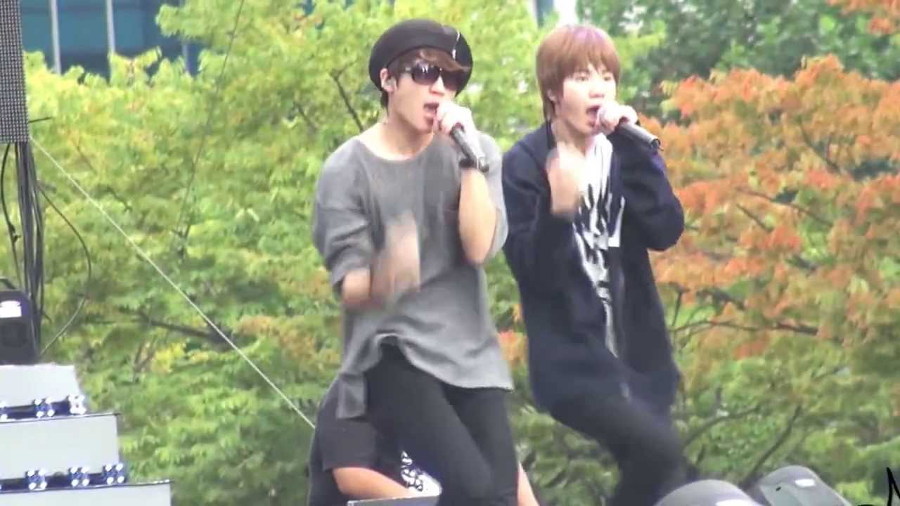 131006 Gangnam K-pop Festival INFINITE 'Request' Rehearsal (Woo Hyun ver.)