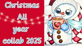 #christmasallyear2025 - Christmas lights card Stamps of Life