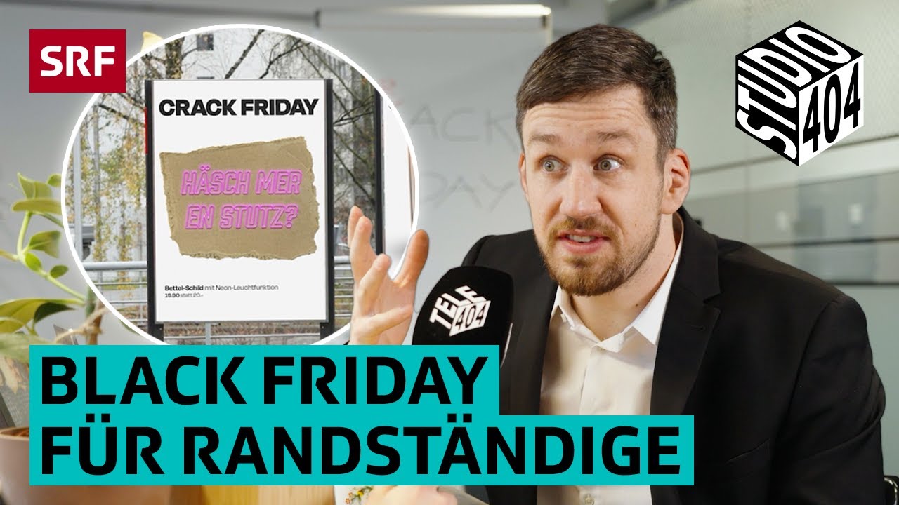 Tele 404: Jetzt gehen auch Obdachlose auf Schnäppchenjagd | Studio 404 | SRF