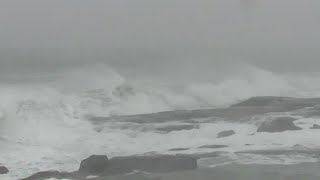 A look at high-tide conditions in Maine during nor'easter