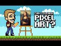 My FIRST time doing PIXEL ART!...