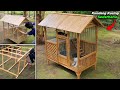 Membuat kandang kucing dari bambu dan kayu  simple cat cage