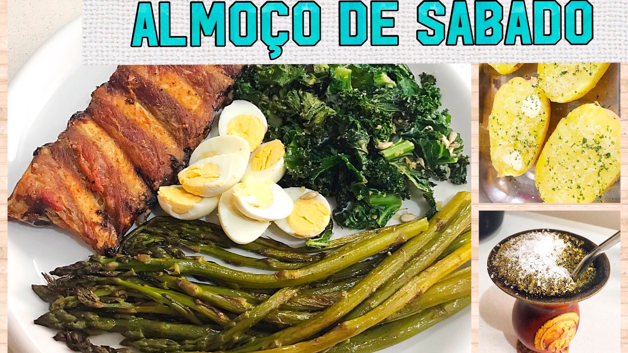 Almoço de sábado LowCarb - YouTube