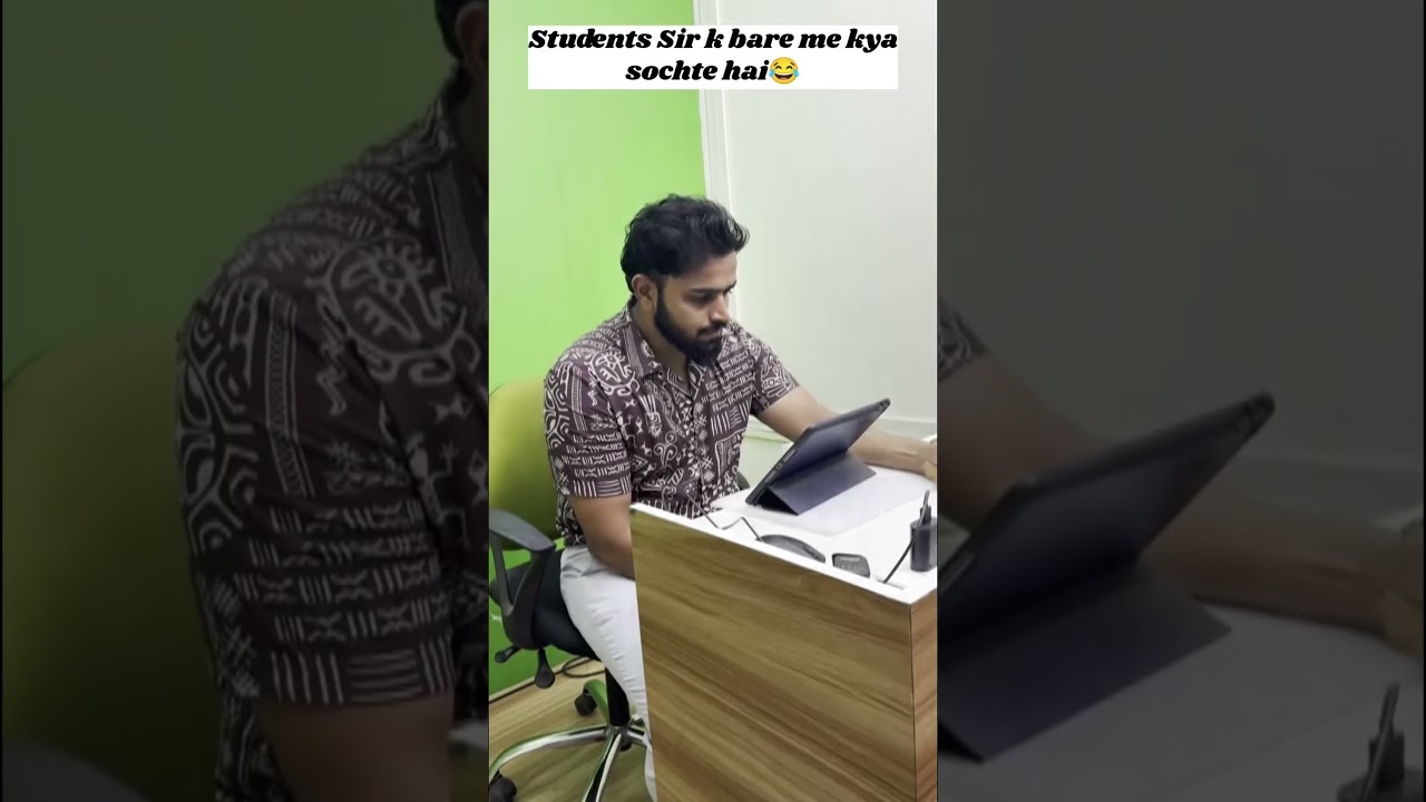 What teacher think vs what student think 