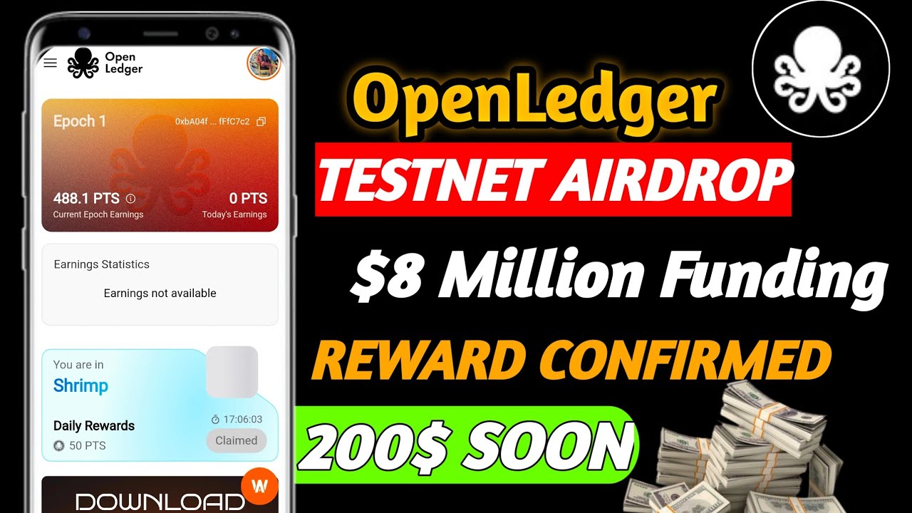 open ledger Testnet Airdrop full guide || free Testnet Airdrop open ...