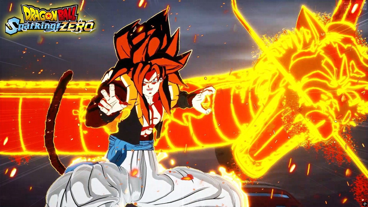 NEW Dragon Fist Ultimate move for SSJ4 Gogeta in Dragon Ball : Sparking! Zero