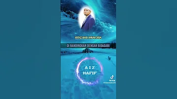 USTAZ WADI ANUAR 2024 DI BADINGKAN DENGAN BIDADARI Tiktok Shorts 2024 