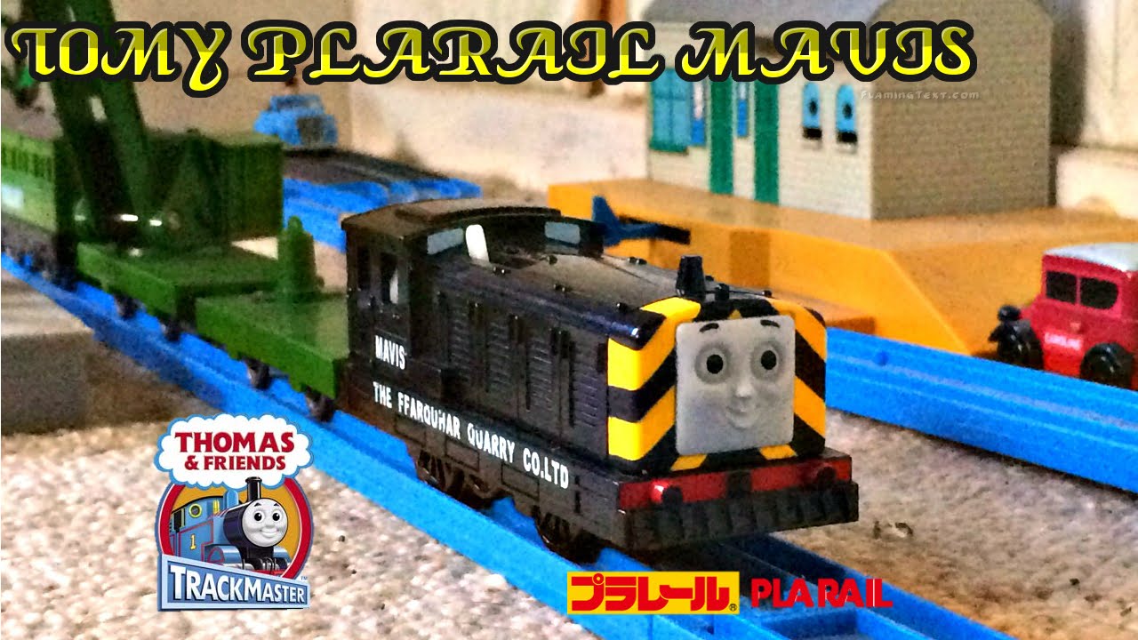 Tomy Plarail Mavis review & first run - YouTube