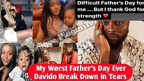 Water Full My Eyes  Davido Goes Emøtional As He Reveals He Feels Lonely On Father's Day Today