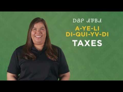 Cherokee Word of the Week: Taxes