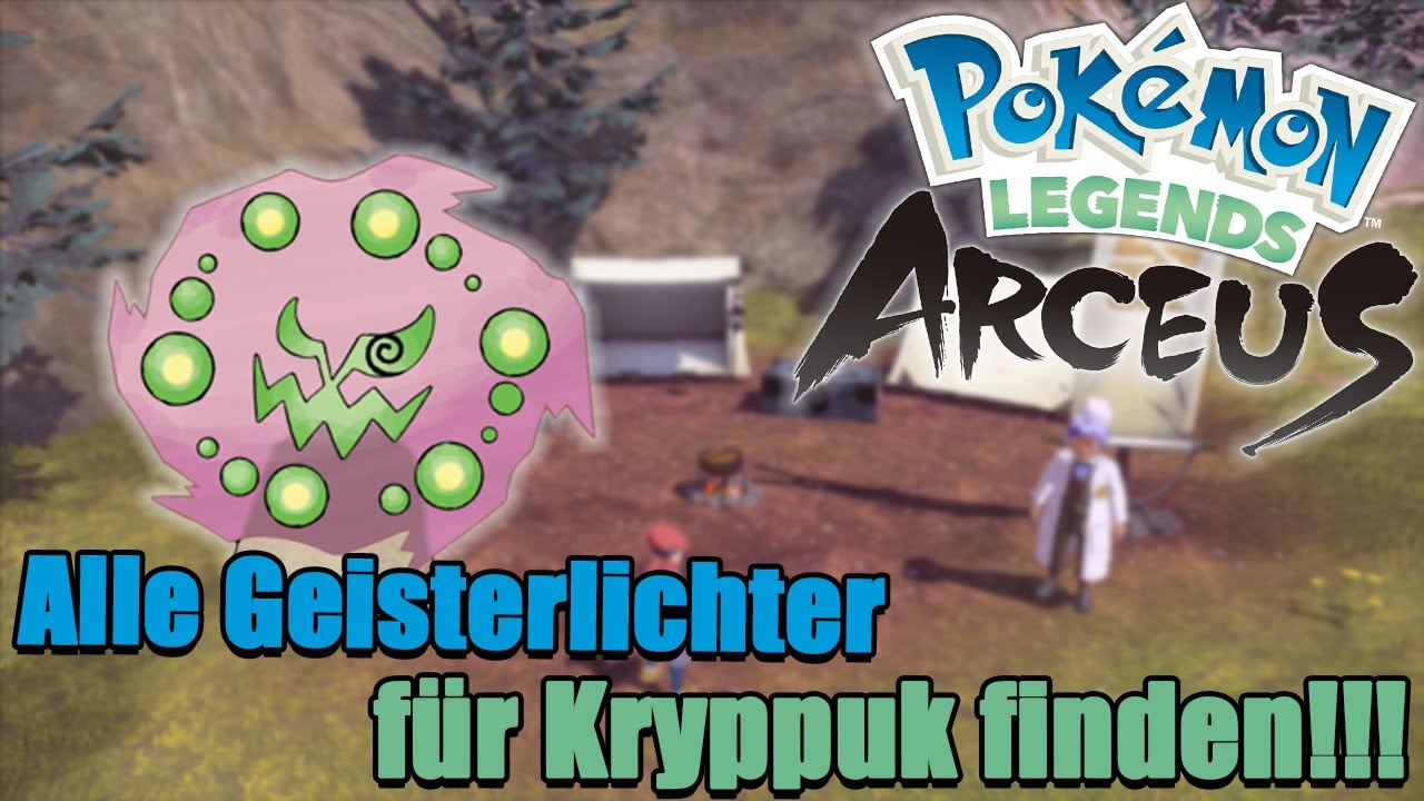 ALLE LICHTER für Kryppuk finden!  | Pokémon-Legenden: Arceus