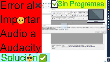 ✅Error al importar audio en Audacity m4a o cualquier otro formato Solución Sin Programas Tutorial 10