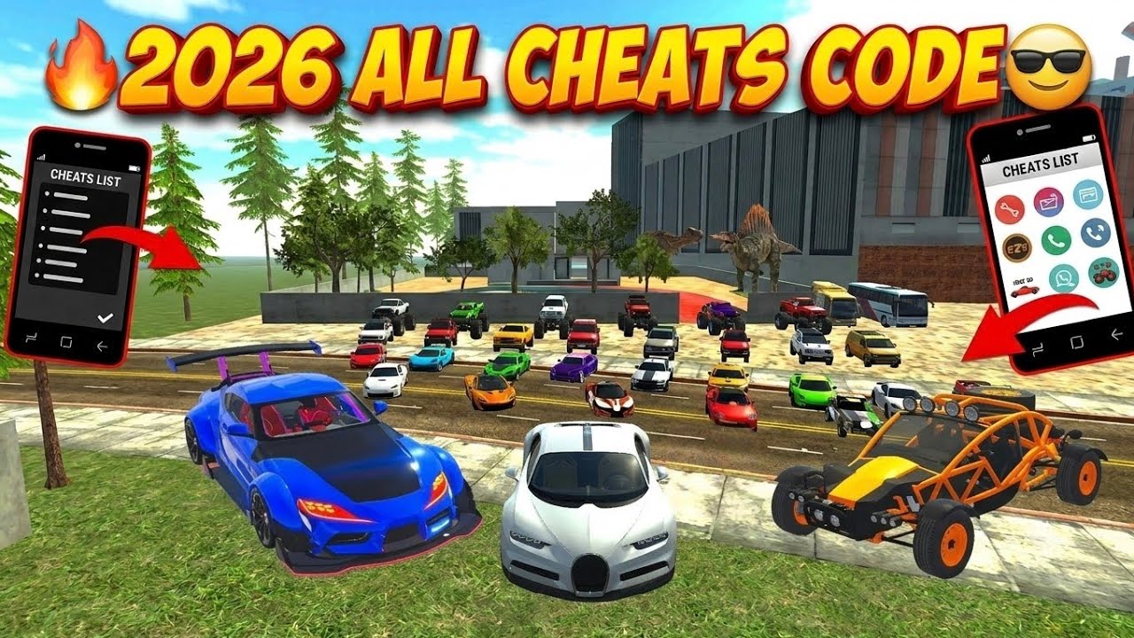Indian Bikes Driving 3D New All Cheat Codes 2026 😱 | Secret F1 Car & SuperBugatti Cheat Code!