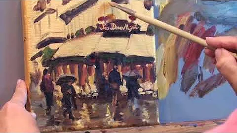 Rainy Day in Paris by Debra Latham