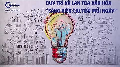 DUY TRÌ VÀ LAN TỎA VĂN HÓA “SÁNG KIẾN CẢI TIẾN MỖI NGÀY”