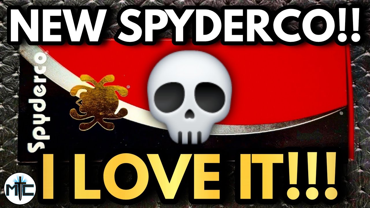 THIS BRAND NEW 2025 SPYDERCO IS SO MUCH COOLER THAN I THOUGHT